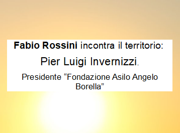 Intervista a Pierluigi Invernizzi, Presidente della Fondazione Asilo Angelo Borella. 